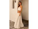 Blanco by Nature Women's Brielle Tiered Maxi Skirt