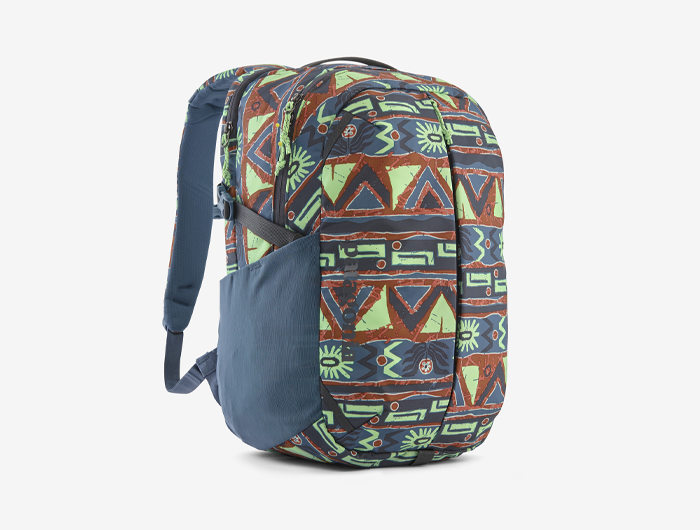 Patagonia Refugio Day Pack 26L - High Hopes Geo: Forge Grey Patagonia Refugio Day Pack 26L - High Hopes Geo: Forge Grey