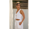 Blanco by Nature Women's Amara Tie Front Vest