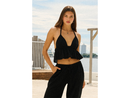 Blanco by Nature Women's Olivia Ruffle Triangle Halter Top