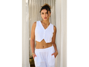 Blanco by Nature Women's Luna Tailored Vest Top