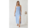 Blanco by Nature Women's Malia Button Detail Maxi Dress