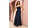 Blanco by Nature Women's Rosaline Tiered Strapless Maxi Dress
