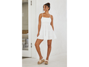 Blanco by Nature Women's Kaia Tie Back Tiered Dress