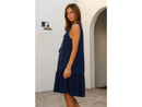 Blanco by Nature Women's Willow Tie Neck Tiered Dress
