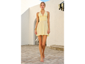 Blanco by Nature Women's Inika Halter Top Mini Dress