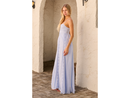 Blanco by Nature Women's Elodie Crochet Overlay Maxi Dress