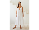 Blanco by Nature Women's Aneta Tie Neck Maxi Dress