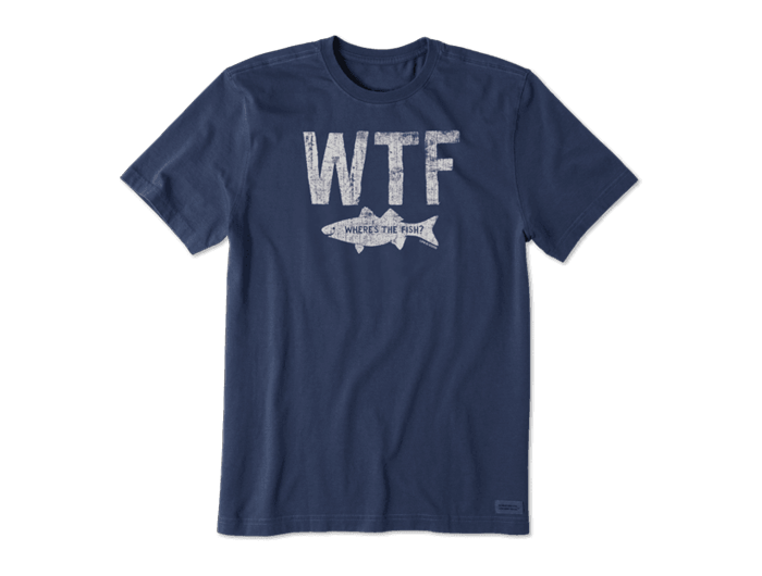 Life is Good Men's Crusher Tee - WTF