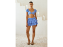 Blanco by Nature Women's Calypsi Tiered Ruffle Skort