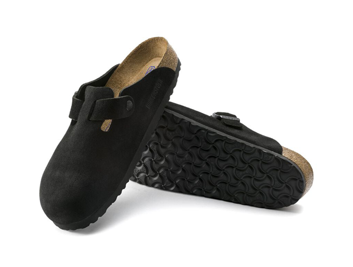 Birkenstock Boston Soft Footbed - Suede - Medium/Narrow