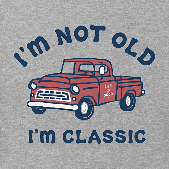 Life is Good Men's Crusher Tee - I'm Classic Pickup