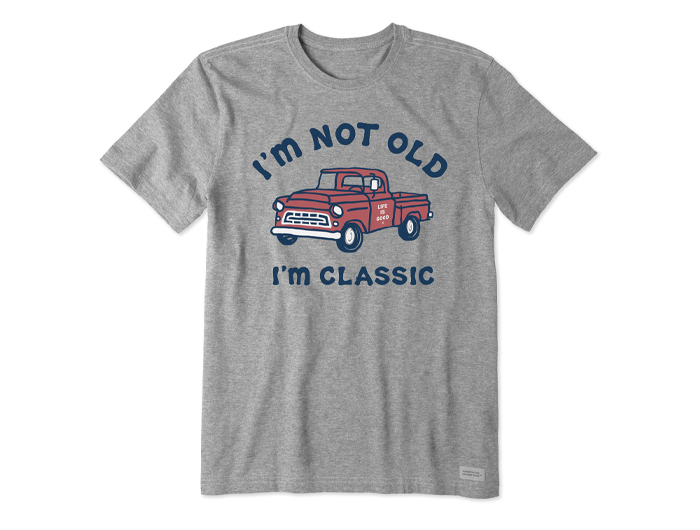 Life is Good Men's Crusher Tee - I'm Classic Pickup