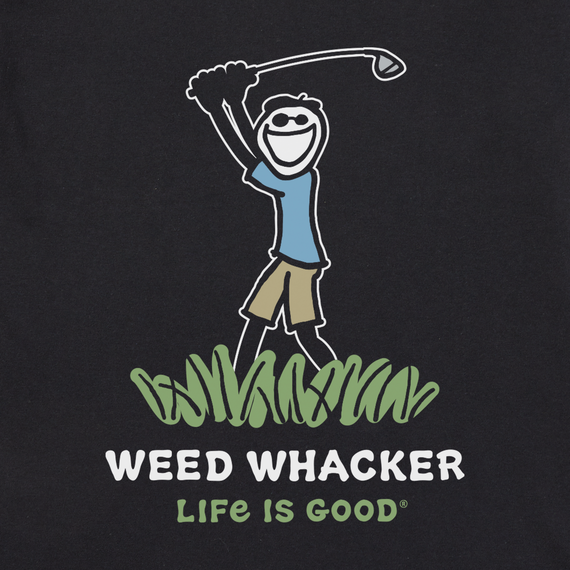 Life is Good Men's Crusher Tee - Jake Weed Whacker