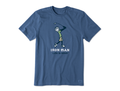 Life is Good Men's Crusher Tee - Jake Iron Man Golf
