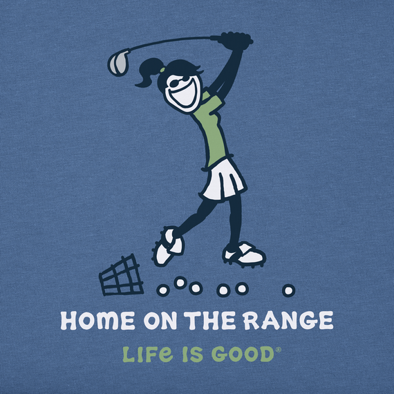 Life is Good Women's Crusher Tee - Jackie Home On the Range