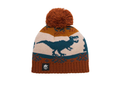 Turtle Fur Kids' Nordic Dino Pom Beanie