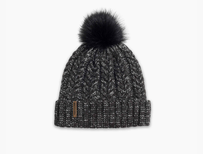 Turtle Fur Recycled Ocean Ragg Wool Lexi Pom Beanie