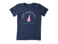 Life is Good Women's Crusher Tee - New Hampshire Daisies