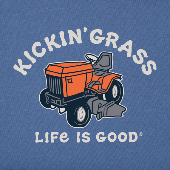 Life is Good Men's Crusher Tee - Kickin' Grass