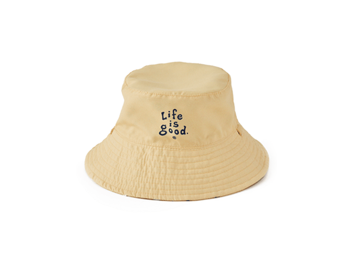 Life is Good Baby Made in the Shade Bucket Hat - Snorkel Fish Pattern