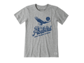 Life is Good Women's Crusher Lite Tee - Bald Eagle Freebird