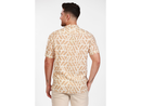 Salty Weekend Men's Geometric Print Short Sleeve Button Down Shirt