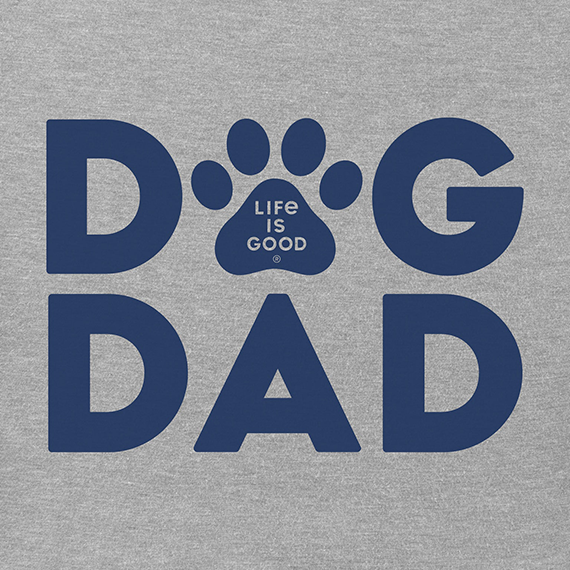 Life is Good Men's Crusher Tee - Dog Dad