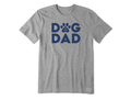 Life is Good Men's Crusher Tee - Dog Dad