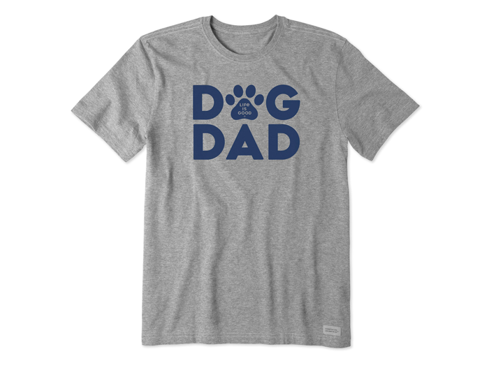 Life is Good Men's Crusher Tee - Dog Dad