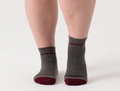 Wide Open by Darn Tough Women's Single Stripe Cushioned Quarter Socks