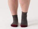 Wide Open by Darn Tough Women's Single Stripe Cushioned Quarter Socks