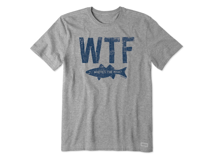 Life is Good Men's Crusher Tee - WTF