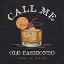 Life is Good Men's Crusher Lite Tee - Call Me Old Fashioned