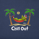 Life is Good x Dr. Seuss Women's Crusher Tee - Chill Out Grinch Hammock
