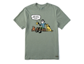 Life is Good Men's Crusher Tee - Jake and Rocket Happy Hour Comic