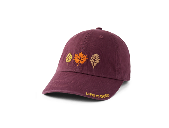 Life is Good Chill Cap - Three Fall Leaves