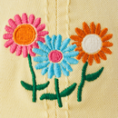 Life is Good Sunwashed Chill Cap - Jackie and Rocket Wildflowers