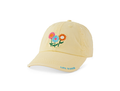 Life is Good Sunwashed Chill Cap - Jackie and Rocket Wildflowers