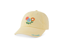 Life is Good Sunwashed Chill Cap - Jackie and Rocket Wildflowers