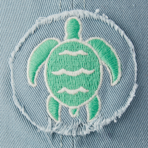 Life is Good Chill Cap - Wave Turtle Tattered