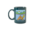 Life is Good Jake's Mug - Woodblock Kayak