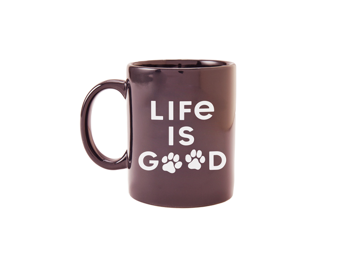 Life is Good Jake's Mug - Life is Good Paw Print