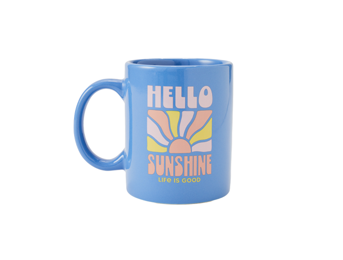 Life is Good Jake's Mug - Trippy Hello Sunshine