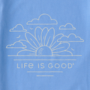 Life is Good Women's Crusher Tee - Sunflower Sunrise