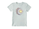 Life is Good Women's Crusher Tee - Moon Flower