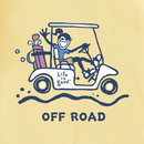 Life is Good Women's Crusher Vee - Jackie Off Road Golf