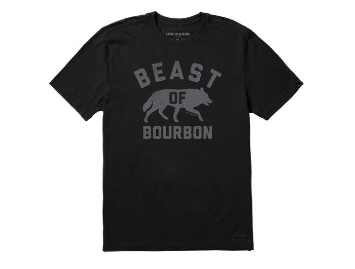 Life is Good Men's Crusher Tee - Beast of Bourbon