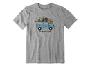 Life is Good Men's Crusher Lite Tee - On the Road Again Van