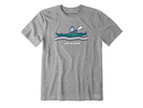 Life is Good Men's Crusher Lite Tee - Kayak Jake